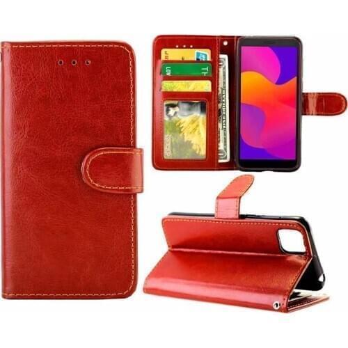 10pcs/lot Double Fold edge Crazy Horse Wallet PU Leather +TPU Case For Samsung X cover Pro S20 S20 Plus S20 Ultra A51 A71