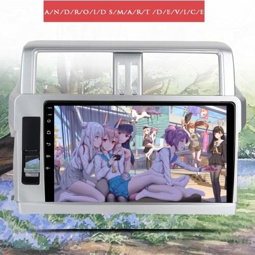 For Toyota Land Cruiser Prado 150 2014 car gps navigation video DVD player pc tablet tape unit Octa core android 10.0 CarPlay