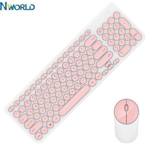 2.4GHz Wireless Gaming Keyboard and Mouse Combo 1500DPI Mice Computer PC Full Gamer Wireless Mouse For Kit Gamer Desktop Office
