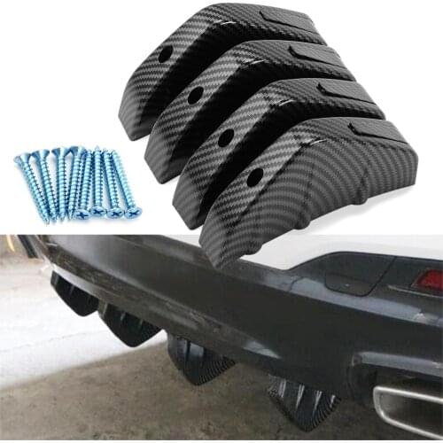 Car Rear Bumper Diffuser Spoiler Car-Styling Car Accessories for Suzuki Vitara jimny SX4 S-CROSS Ignis Alto Samurai Baleno Grand