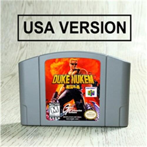 Duke Nukem 64 For 64 Bit Game Cartridge USA Version NTSC Format