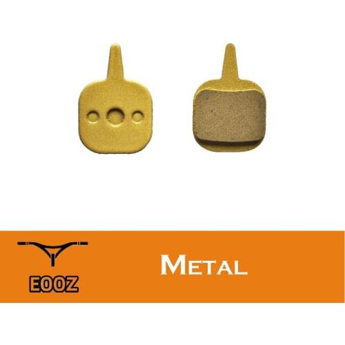 EOOZ 10 Pairs Metal Bicycle Metallic disc Brake Pads For Tectro Gemini / Novela / IO N11.11