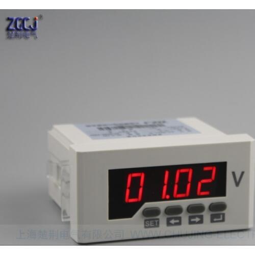 CJ-DV51-2O-T 0-1000V Photovoltaic DC voltage meter with RS485 and 2 alarm relay output High voltage alarm and Low voltage alarm