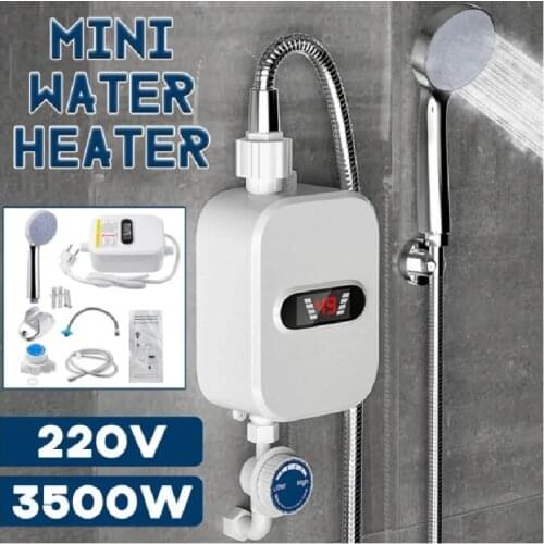 JY-018B, Instant Constant Temperature Water Heater Small Electric Mini Water Storage-Free Fast Heater Shower