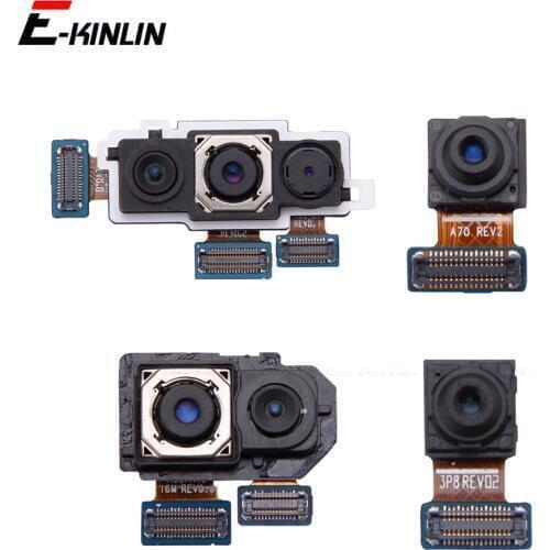 Rear Back Main & Front Facing Selfie Camera For Samsung Galaxy A80 A70 A60 A50 A40 A30 A20 A10 Big Small Module Ribbon Flex
