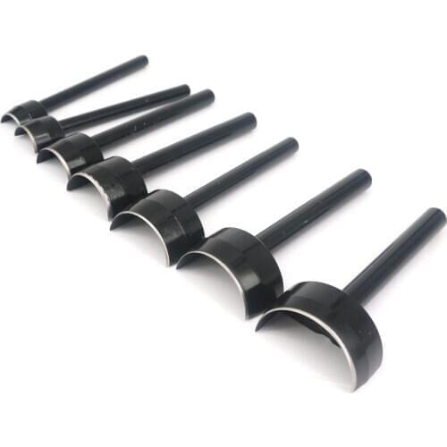 Set 15-45mm 1/2 Arch Semicircle Leather Punch Craft Hole Punching Tool Belts DIY