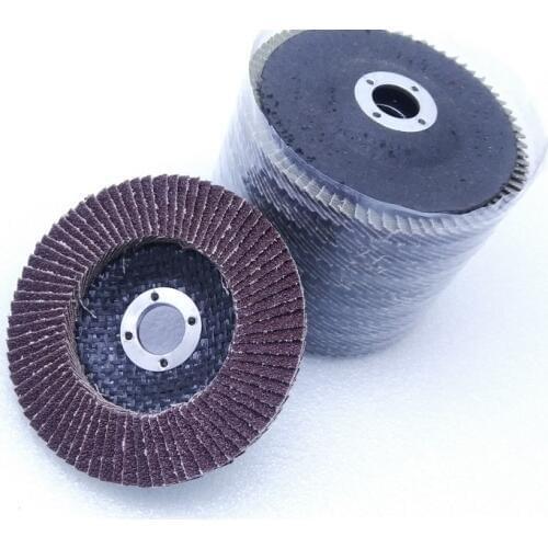 New 10pc Sanding flap disc 100*16mm 4" Angle Grinder Sanding Discs Metal Plastic Wood Abrasive Tool 60#-320