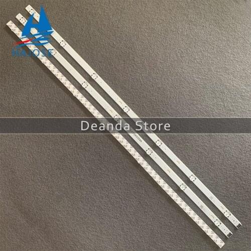 New 15 PCS 7LEDs 83CM LED strip for LG 43UJ65_UHD_A/B 43UK6300PLB LC43490060A WOOREE 43inch FHD_LED A 43UJ61_FHD LC43490074A