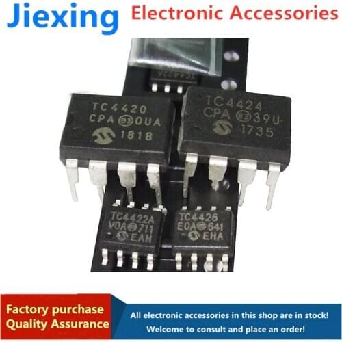 5PCS DIP8 straight plug SOP8 patch TC4420/4422/4423/4424/4426/4427/4428/4452COA