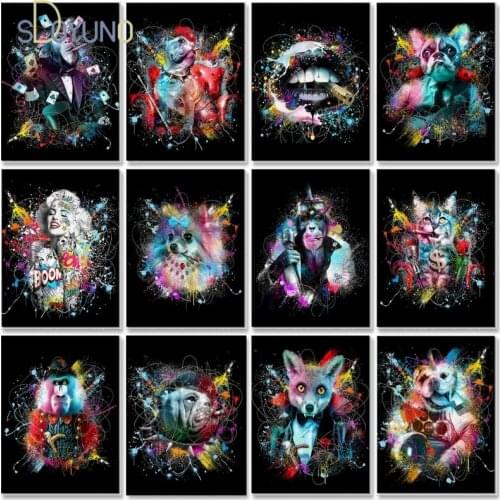 SDOYUNO Paint By Number 50 50