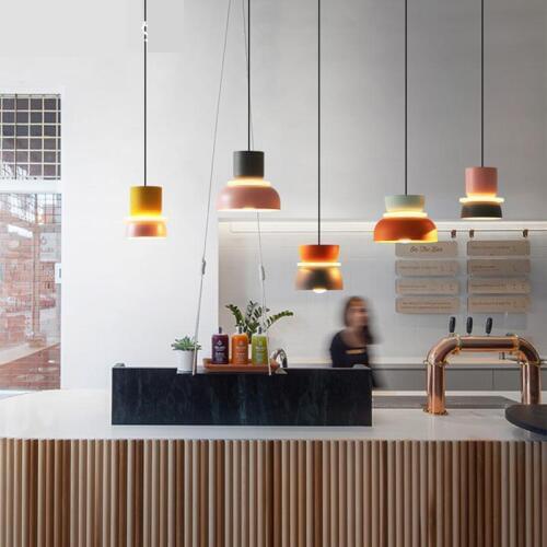 Nordic E27 Led Pendant Lights Colorful Suspend Lamp dining room lamp Bedroom Lamp Hanging Lights Warm Led Light Indoor Lighting