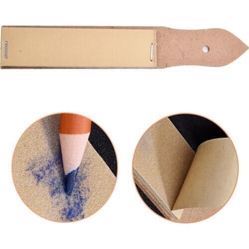 1 Pcs Sandpaper Pointer Tools For Artist Sketch Charcoal Pencil Sharpening Art Drawing Supplies Wholesale
