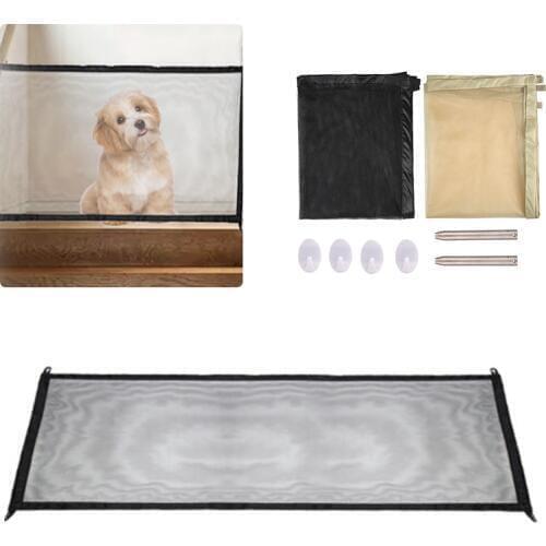 Pet Fences Magic-Gate Portable Durable Folding Safe Guard Indoor and Outdoor Protection Isolation Net for Dogs Cat Dropship