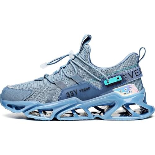 2021 Ventilate Summer Breathable Popcorn Sneakers Knitting Mens shoes Thin Teens Junior Cushions Shock Absorbent Running Shoes