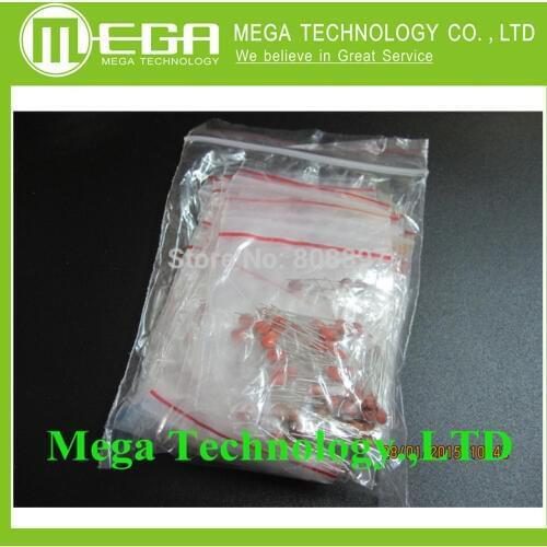 300Pcs=30 values Ceramic Capacitor Assortment Kit each 10pcs