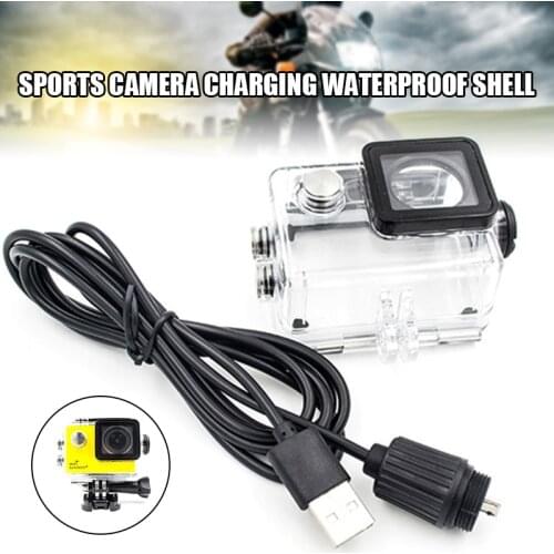Camera Accessories Waterproof Case With USB Cable Charger Cover for SJCAM Sj4000 Sj7000 Sj9000