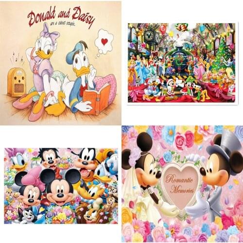 Disney Cartoon Hawaii 5D DIY Diamond Painting Experimental Dog Wall Sticker Mosaic Kit Cross Stitch Crafts Hobby Home Decoration