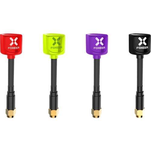 Foxeer Lollipop 3 Antenna V3 Original 5.8G 2.5Dbi TX RX RHCP FPV SMA RPSMA UFL Straight/Angle MMCX FPV Antenna For RC Drone