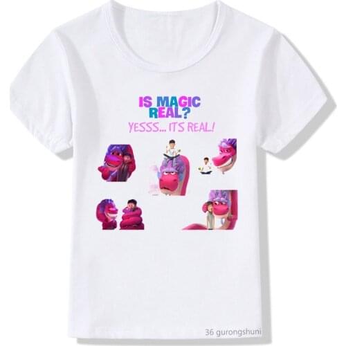 Newly boys t-shirts anime cartoon wishing dragon graphic print girls t shirt summer casual toddler tshirt childrens clothe tops