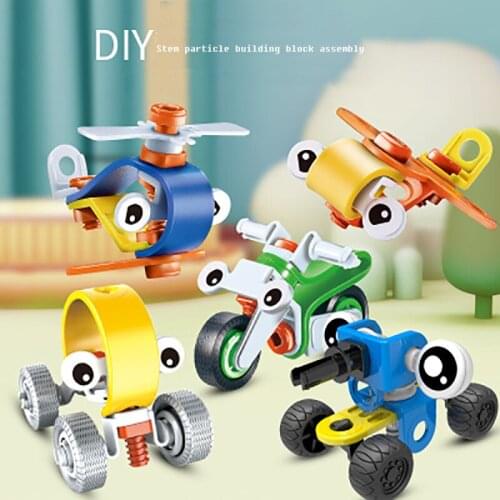 STEM Particle Building Block Assembly DIY Kindergarten Elementary Enlightenment Science Experiment Set