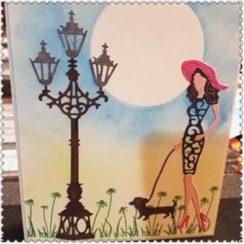 Lighthouse beach for Metal Cutting Dies Stencil Scrapbooking Photo Album Card Paper Embossing Craft DIY