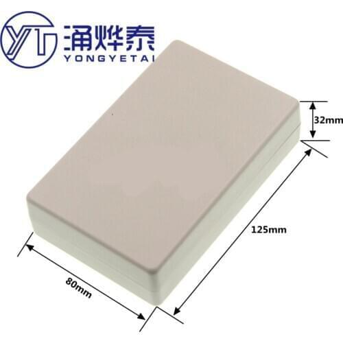YYT Plastic case Plastic case Instrument box. Power supply box 125*80*32 (with screw)