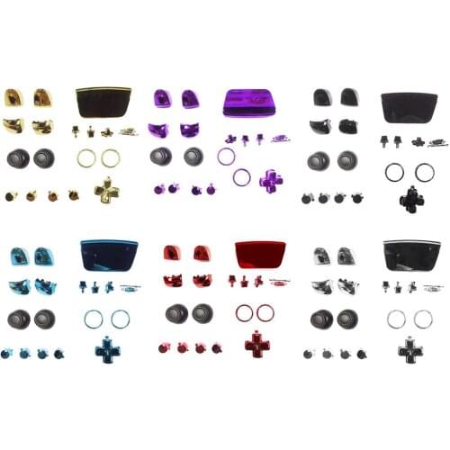 Full Buttons Set Replacement Button Repair Kit For PS5 Controller DIY Customize Buttons Part For Playstation 5 Gamepad Accessory