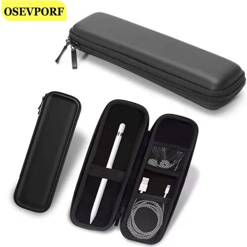 Portable Storage Box Bag Shell Carry Case Holder Pouch Cover For Apple Pencil iPencil Airpods Air Pod Cable Earphone Accessories