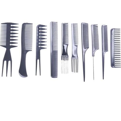 Professional Hair Brush Comb Salon Barber Anti-static Hair Combs Hairbrush Hairdressing Combs Hair Care Styling Tools Black