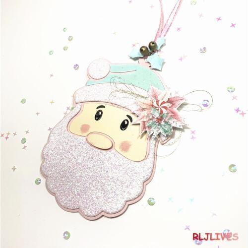 Christmas Santa Face Metal Cutting Dies Stencils for DIY Scrapbooking photo album Decorative Embossing DIY Paper Cards
