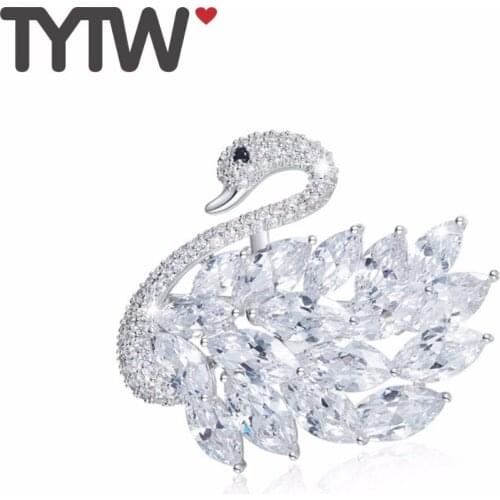 TYTW White Brooches For Clothes