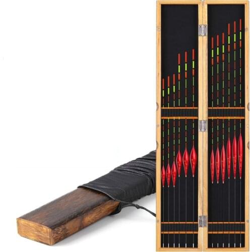 Highly Sensitive Crucian Carp Barr Fir Float Set Bold and Eye-catching Wild Float Pesca Accesorios Fishing Float with Box