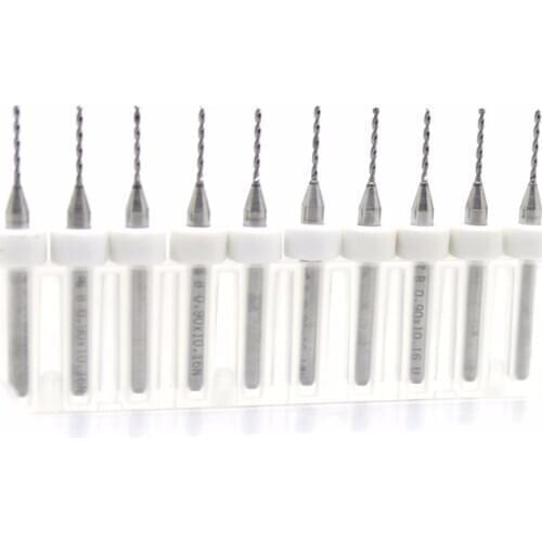 10pcs 0.4mm circuit board PCB mini drill bit carving bit for Print circuit board PCB SMT CNC board 3.175mm