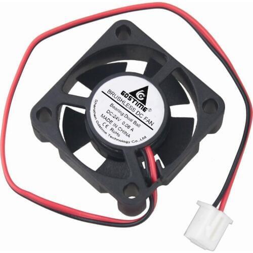 10 PCS Gdstime 24V Two Ball Bearing 3cm 30mm 30x30x10mm DC High Power Exhaust Cooler Fan 3010