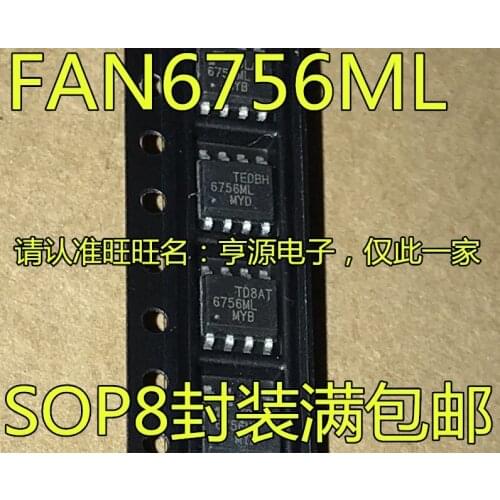 100% New&original In Stock 5pcs/lot FAN6756MR FAN6756ML 6756MR FAN6756 6756ML MYB SOP8