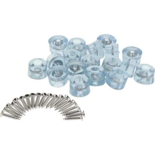 18pcs Furniture Glide Feet Slider Pad Table Chair Leg Riser Floor Protection