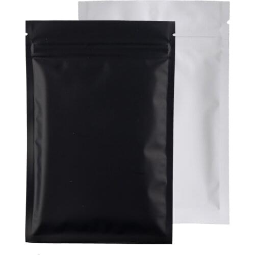 50pcs Mix 7x9cm Resealable Aluminum Foil Zip Lock Plastic Bags Candy Herb Small Pouches Moisture Proof Keep Aroma Weed Bags 1-3g