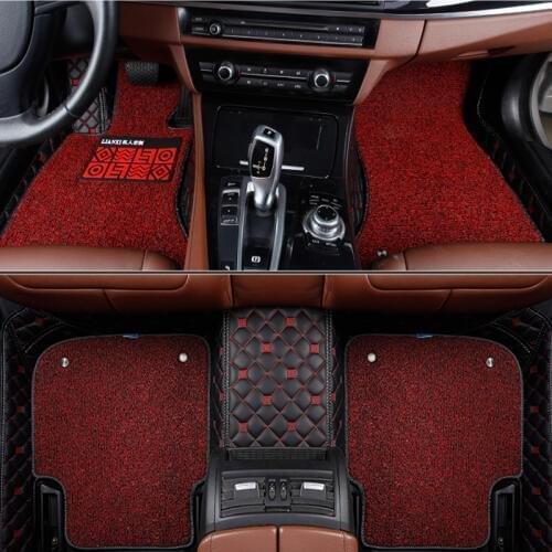 Car floor mats for Chrysler 300C Grand Voyager Sebring car styling auto accessories car Stickers carpet Stickers Custom foot mat