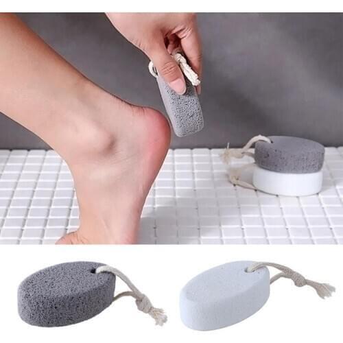 White Foot Rasp File Exfoliating Grinding Stone Tool Hard Dead Skin Callus Remover Foot Care Tool Pedicure Pumice Stone Brush