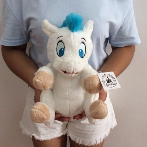 Free Shipping Sitting 26cm 10.2'' Original Hercules Baby Pegasus Plush Bean Bag Doll