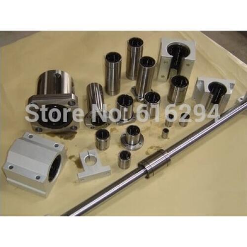 Good quality 10pcs SC8UU 8mm Linear Motion bearing case unit for cnc router free shipping