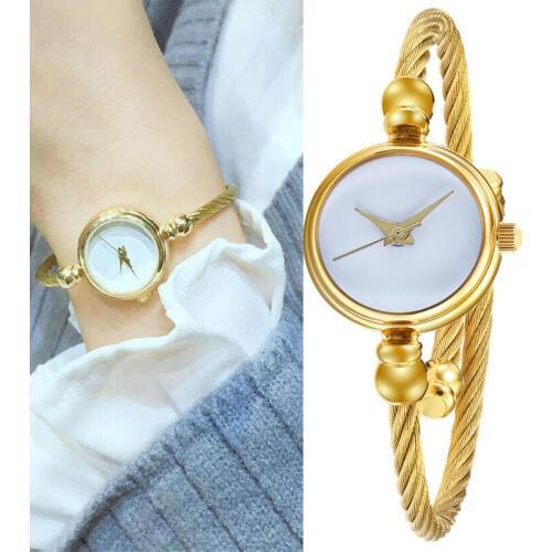 Fashion Luxury Womens Watch Gold Fine strap Ladies Watch For Women Bracelet Montre Femme Female Wrist Watch Women Clock relojes