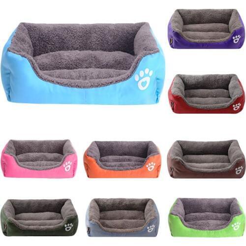 Soft Pet Bed for Small Medium Large Dogs Warm Dog Bed Mat 12 Colors Selectable Comfortable Sleeping Kennels Pet Mat for All Dogs