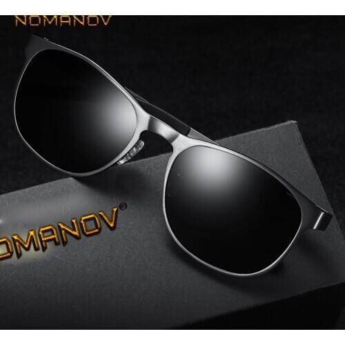 2019 Limited High-end Al-mg Driver Sun Glasses Polarized Mirror Sunglasses Custom Made Myopia Minus Prescription Lens -1 To -6