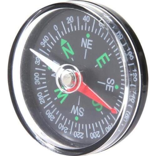 40mm Plastic Mini Pocket Button Compass for Hiking Camping Outdoor Survival Tool Supplies
