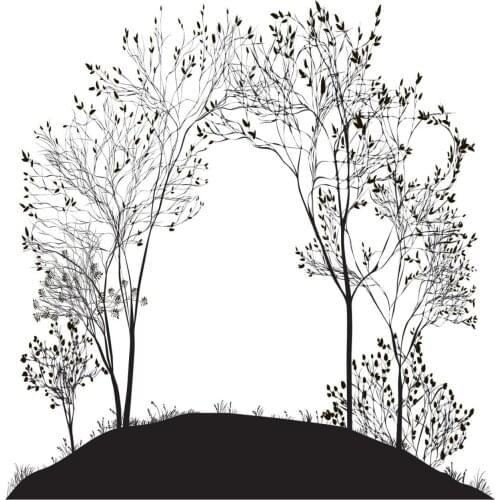 Tree Transparent Clear Silicone Stamp/Seal for DIY scrapbooking/photo album Decorative clear stamp A3027