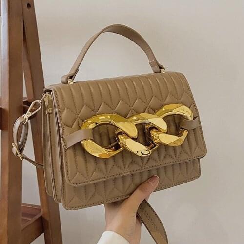 Luxury Handbags Women Bags Designer Female Leather Messenger Bag Brand Crossbody Sac Solid Plaid Tote Bags Female Shoulder Bag