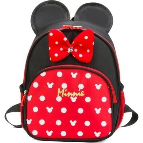 Disney Mickey School Bag Minnie for Boys Girls baby Bag Children Backpack Kindergarten Backpack kid School Bags Satchel