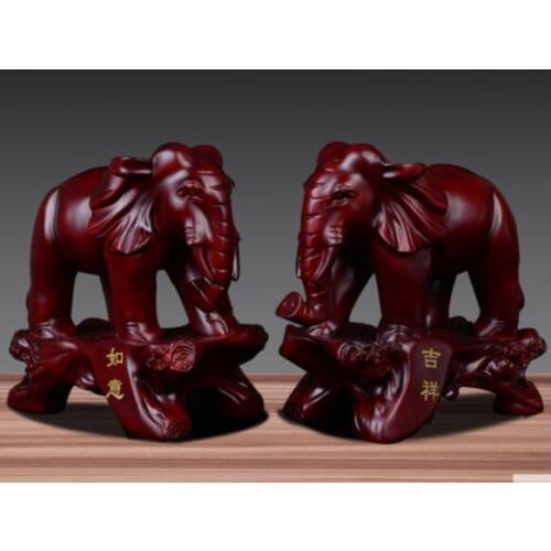 Lucky elephant places an object contemporary and contracted household sitting room wine ark decorates TV ark ho statue sculpture