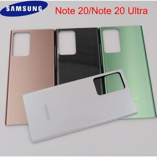Samsung Note 20/Note 20 Ultra Back Battery Cover Rear Door Housing Case Replacement Panel Parts For Galaxy Note20 Ultra&Stickers